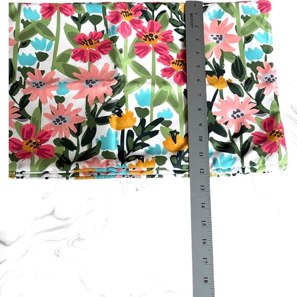 Outdoor Tropical Flower Pillow Covers Rectangle 20" x 12" Waterproof Polyester - Picture 6 of 6